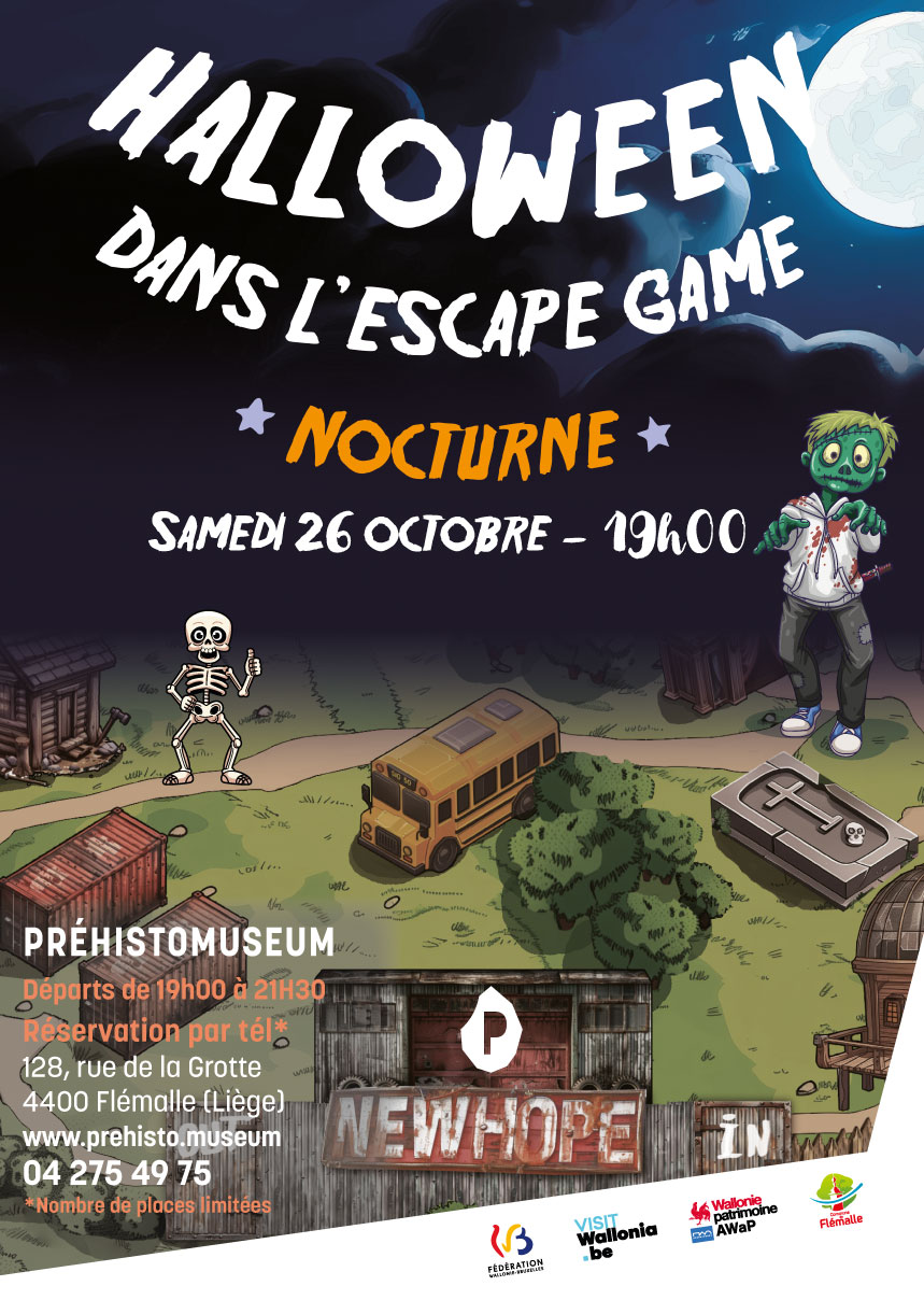 Halloween dans l'escape game Sapiens Got talent->title